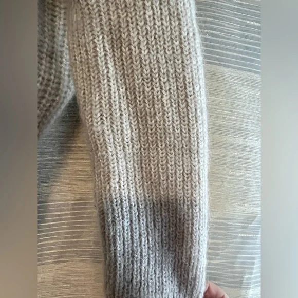 Nicholson & Nicholson Chunky Wool Sweater – Beige – Size 38 (Japan) - Picture 5 of 7